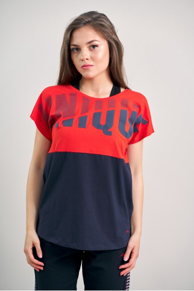 Tricou dama UNIQUE rosu
