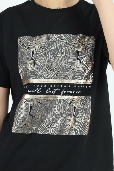 TRICOU DE DAMA 1620 NEGRU 